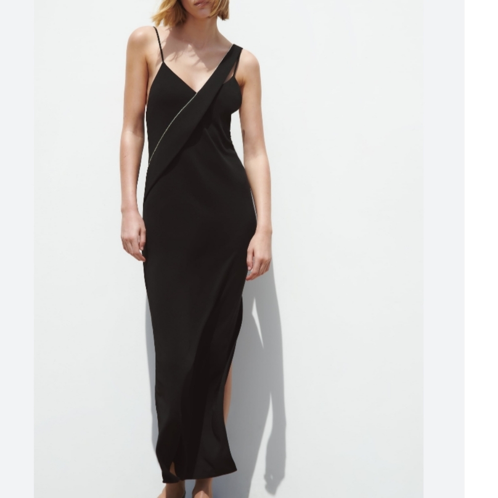 🆕️ Zara Rhinestone Strappy Dress